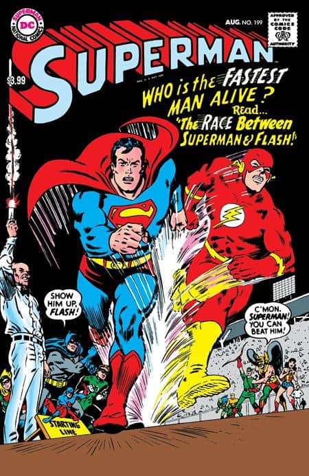 SUPERMAN #199 FACSIMILE EDITION Cover