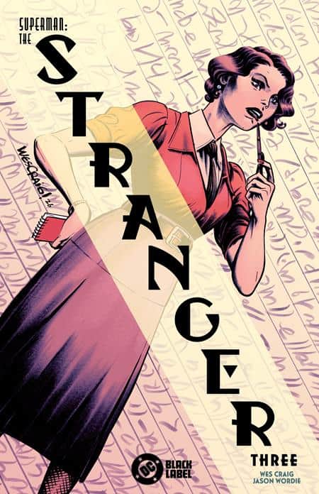 SUPERMAN THE STRANGER Cover