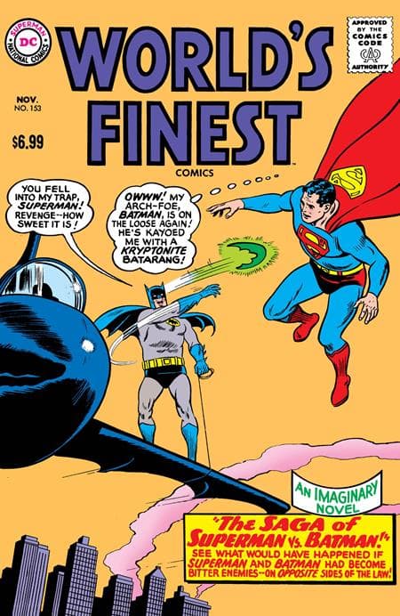 Cover for WORLDS FINEST COMICS #153 FACSIMILE EDITION