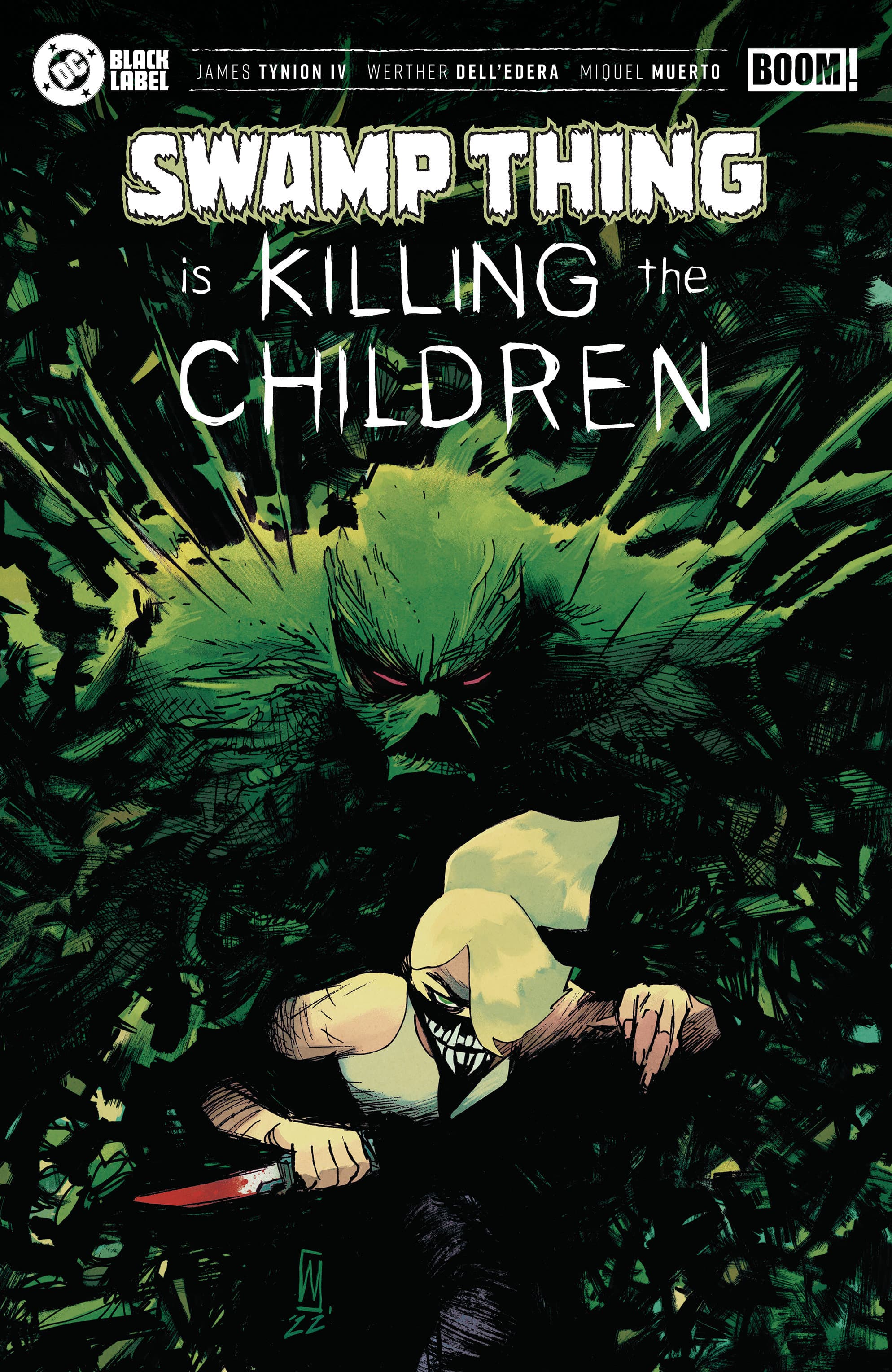 Swamp Thing is Killing the Children Cover