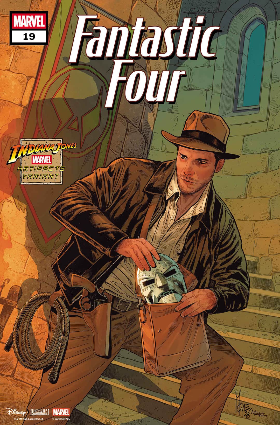 MARCO CHECCHETTO INDIANA JONES MARVEL ARTIFACT VARIANT