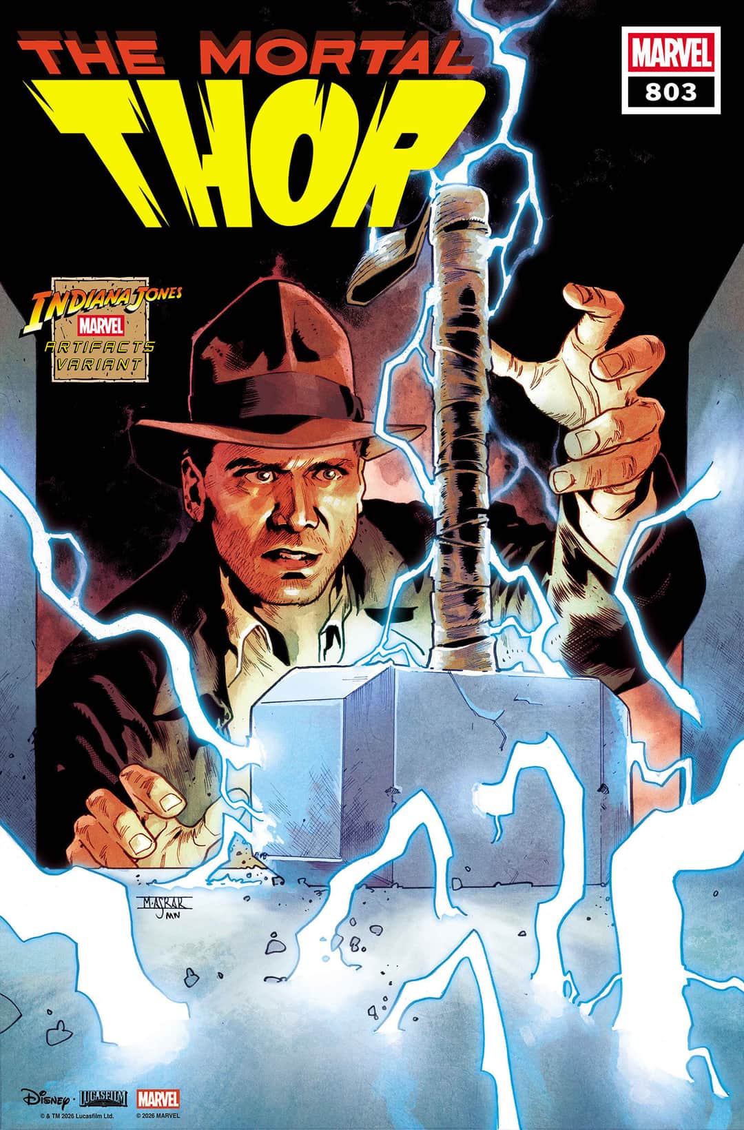 MAHMUD ASRAR INDIANA JONES MARVEL ARTIFACT VARIANT