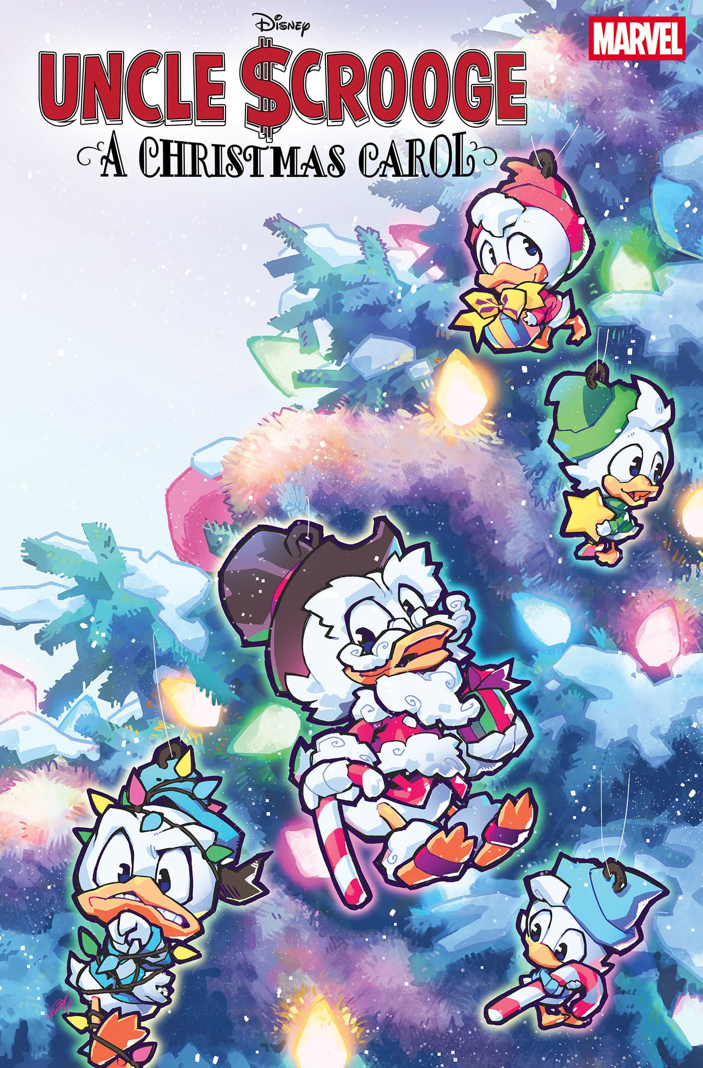 Cover for UNCLE SCROOGE: A CHRISTMAS CAROL