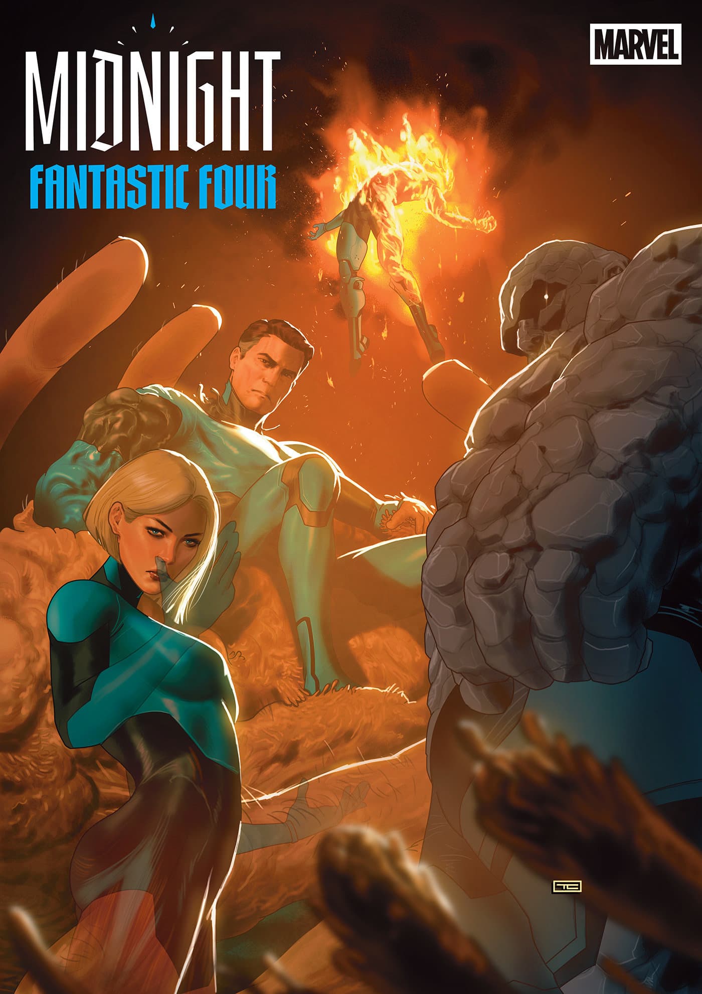 Cover for MIDNIGHT FANTASTIC FOUR