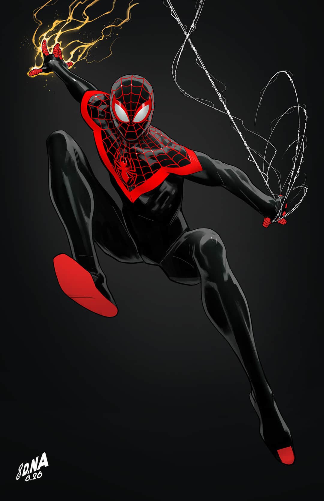 DAVID NAKAYAMA COLOR BLOCK BLACK VIRGIN 1:50 VARIANT