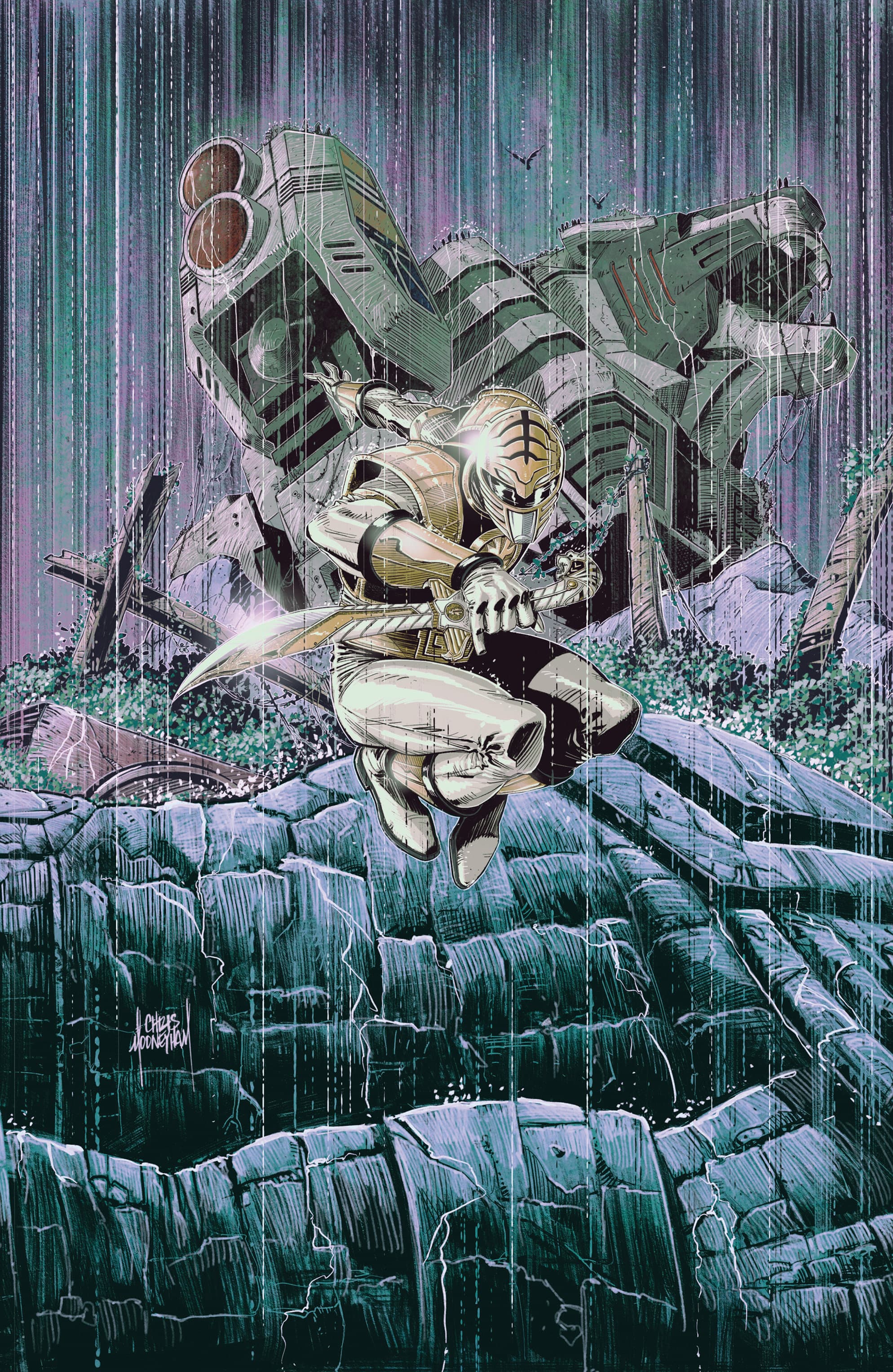 Cover for Power Rangers Green