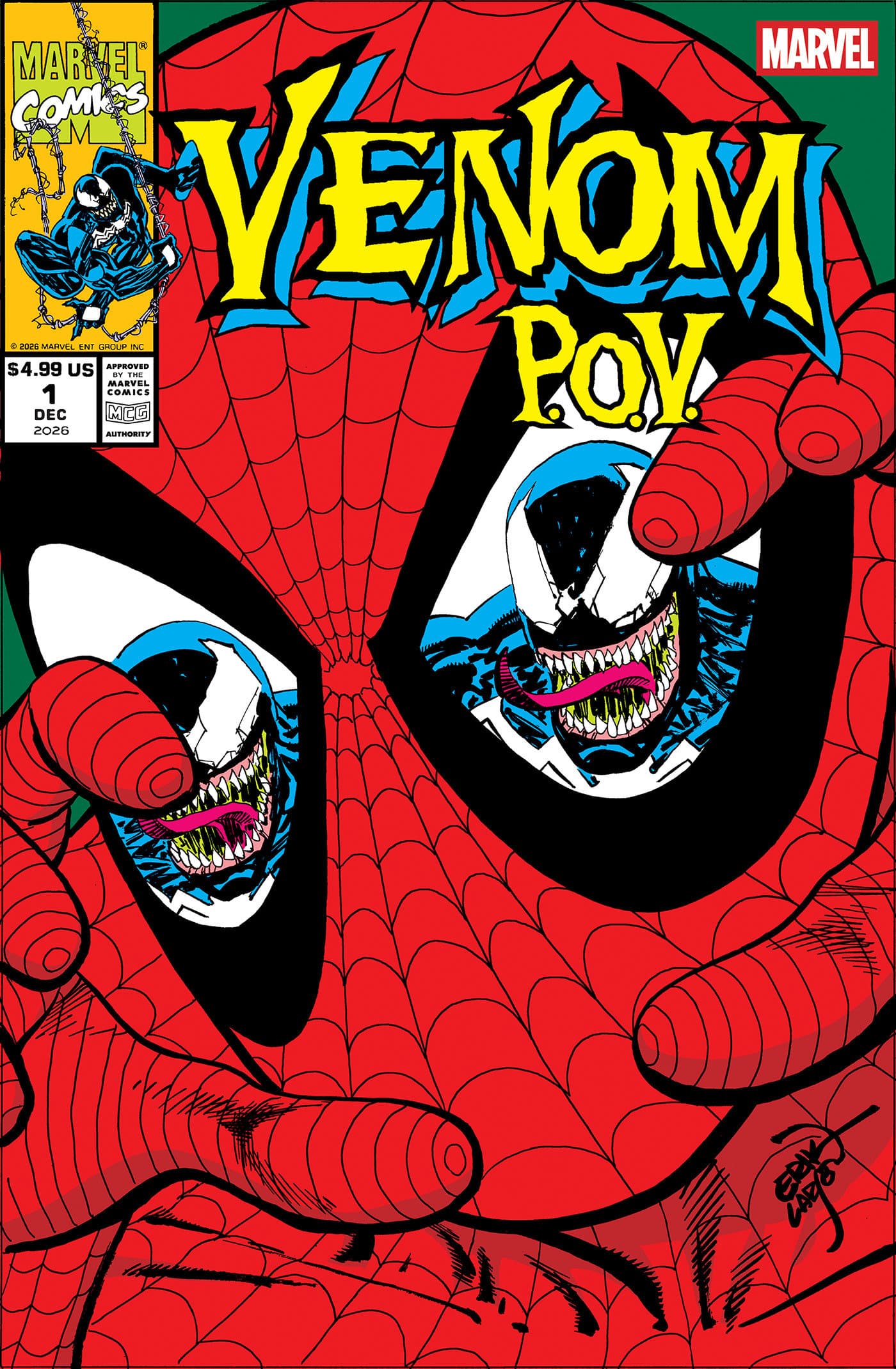 Cover for VENOM: POV