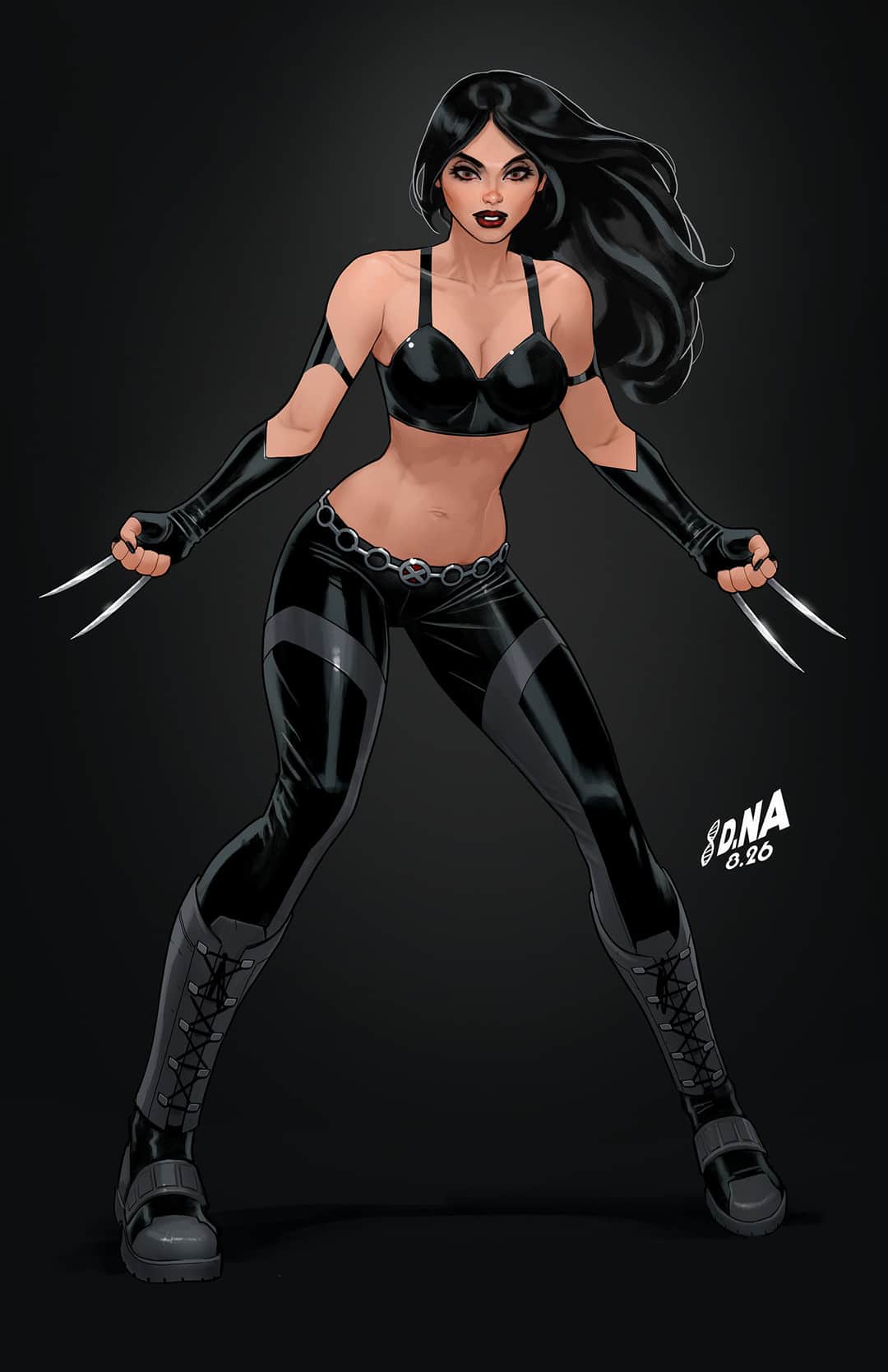 DAVID NAKAYAMA COLOR BLOCK BLACK VIRGIN 1:50 VARIANT