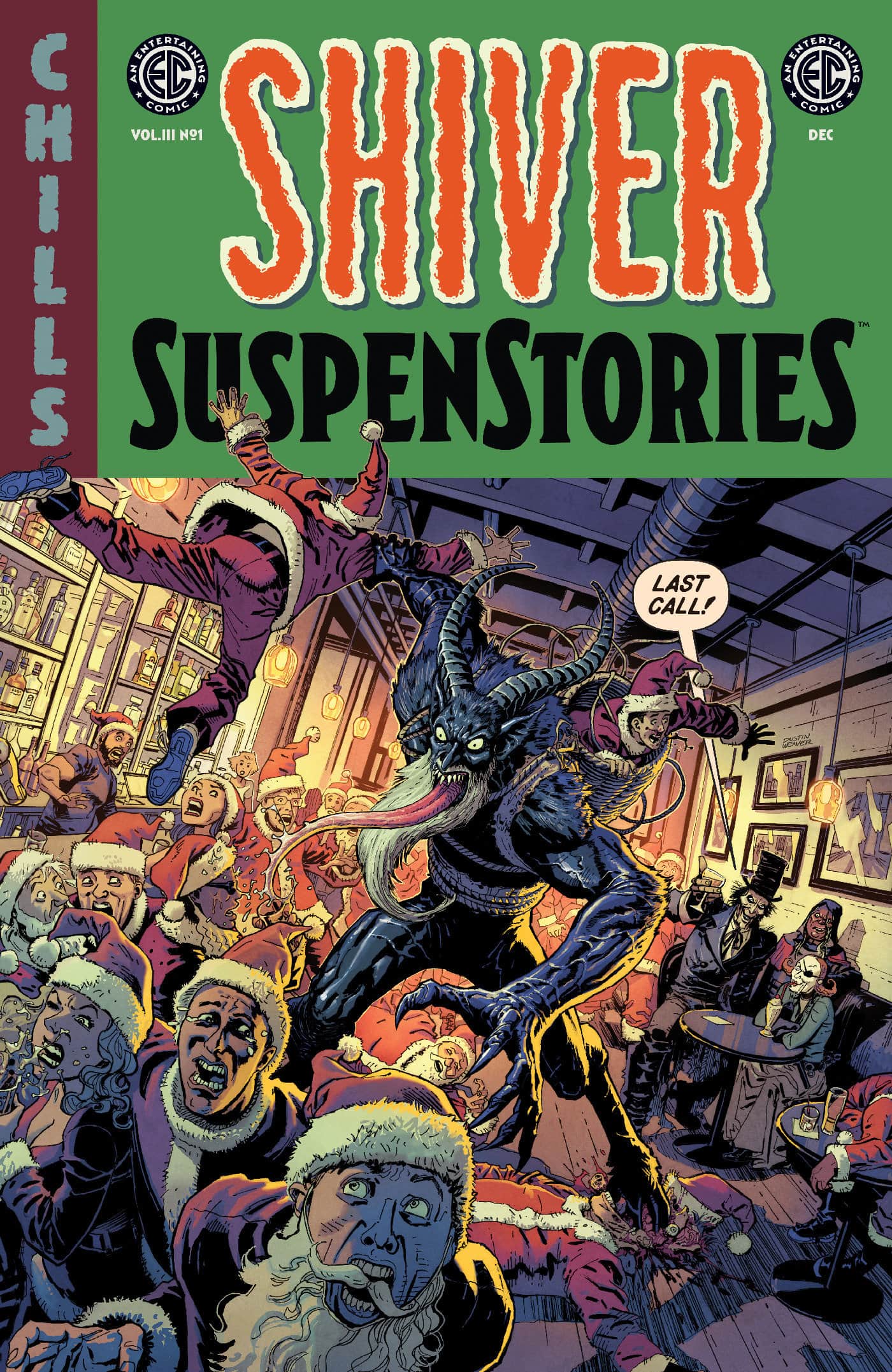 EC Shiver SuspenStories 3 Cover