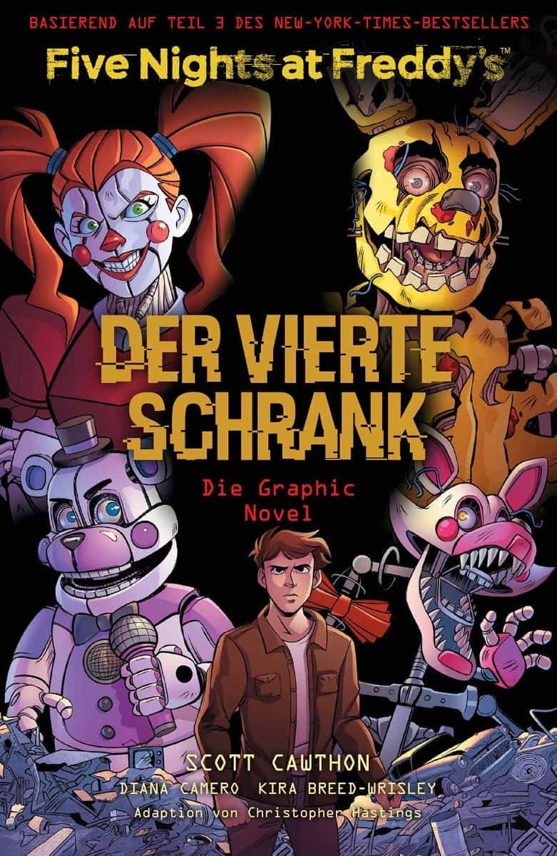 Five Nights at Freddy's - Der vierte Schrank Cover