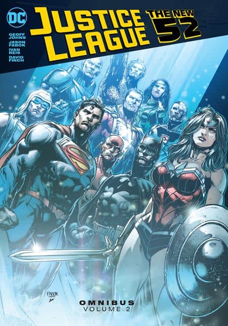 JUSTICE LEAGUE THE NEW 52 OMNIBUS HC VOL 02 Cover