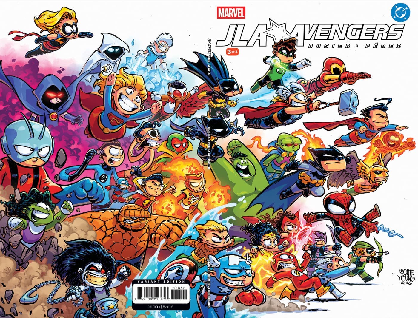 Cover for JLA/AVENGERS FACSIMILE EDITION