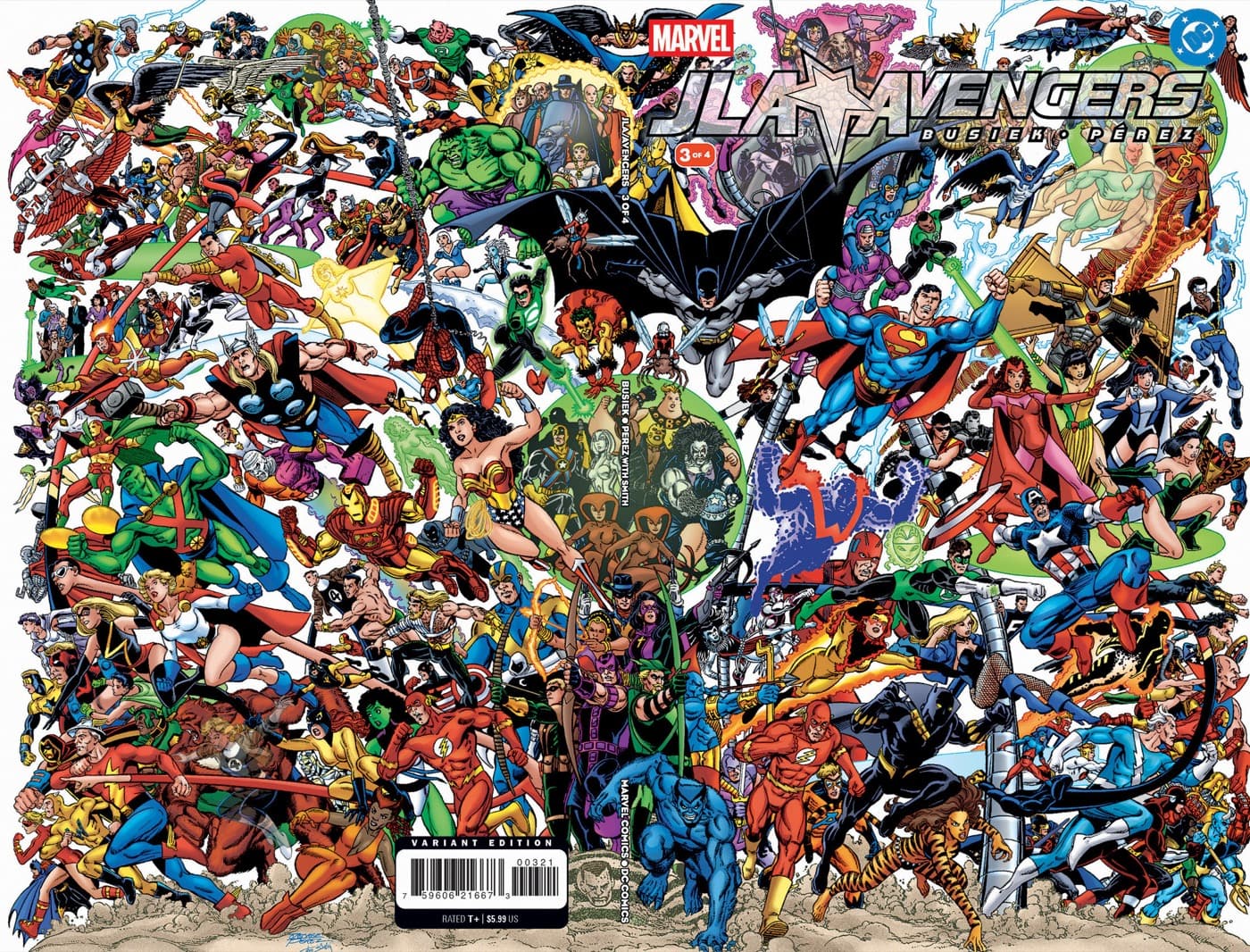 Cover for JLA/AVENGERS FACSIMILE EDITION