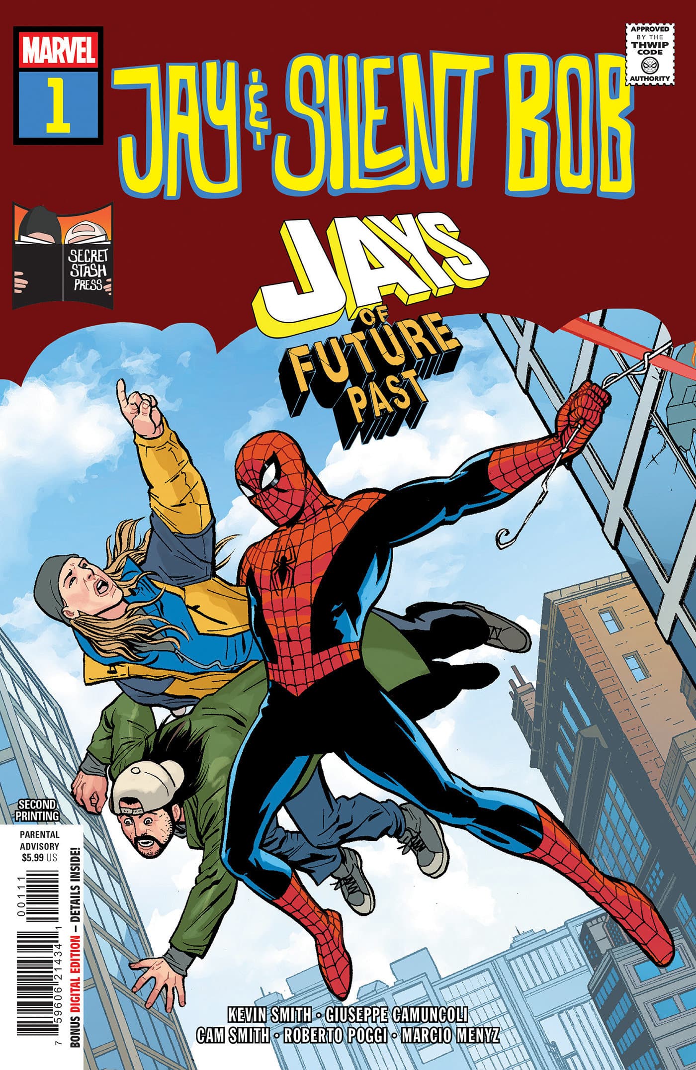 Cover for JAY & SILENT BOB: JAYS OF FUTURE PAST