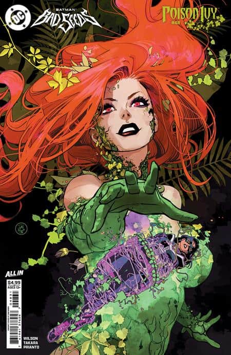 CVR C DAN MORA CARD STOCK VAR (BATMAN BAD SEEDS)