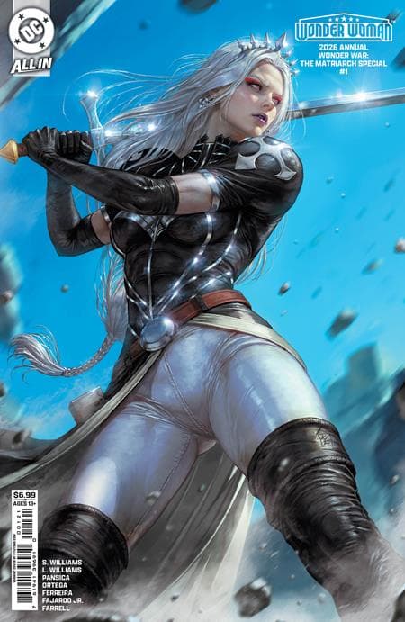 Cover for WONDER WOMAN 2026 ANNUAL WONDER WAR THE MATRIARCH SPECIAL