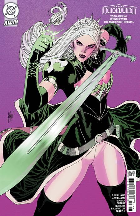 Cover for WONDER WOMAN 2026 ANNUAL WONDER WAR THE MATRIARCH SPECIAL