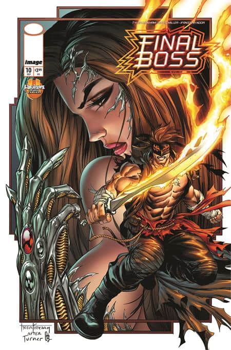 CVR D TYLER KIRKHAM WITCHBLADE TEAM UP