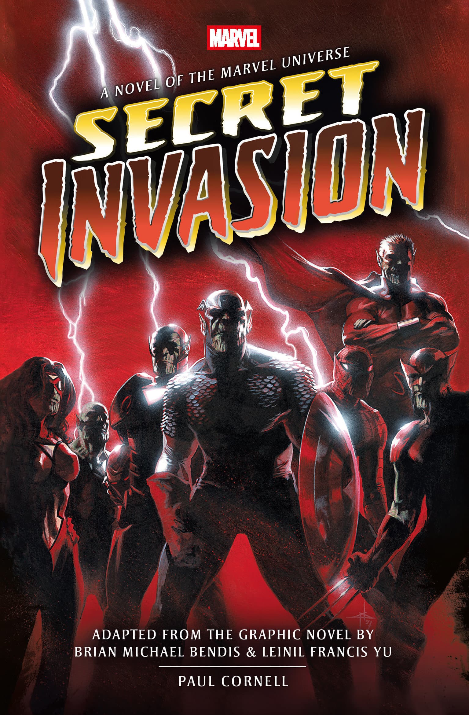 Cover for Marvel's Secret Invasion Prose Novel