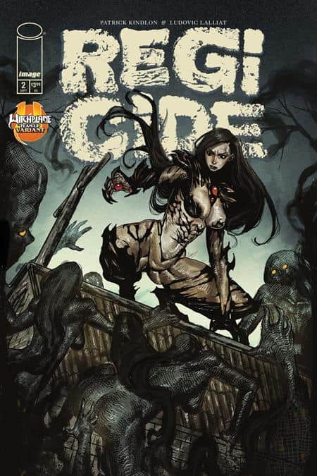 CVR E AKILA GABRIEL WITCHBLADE TEAM UP