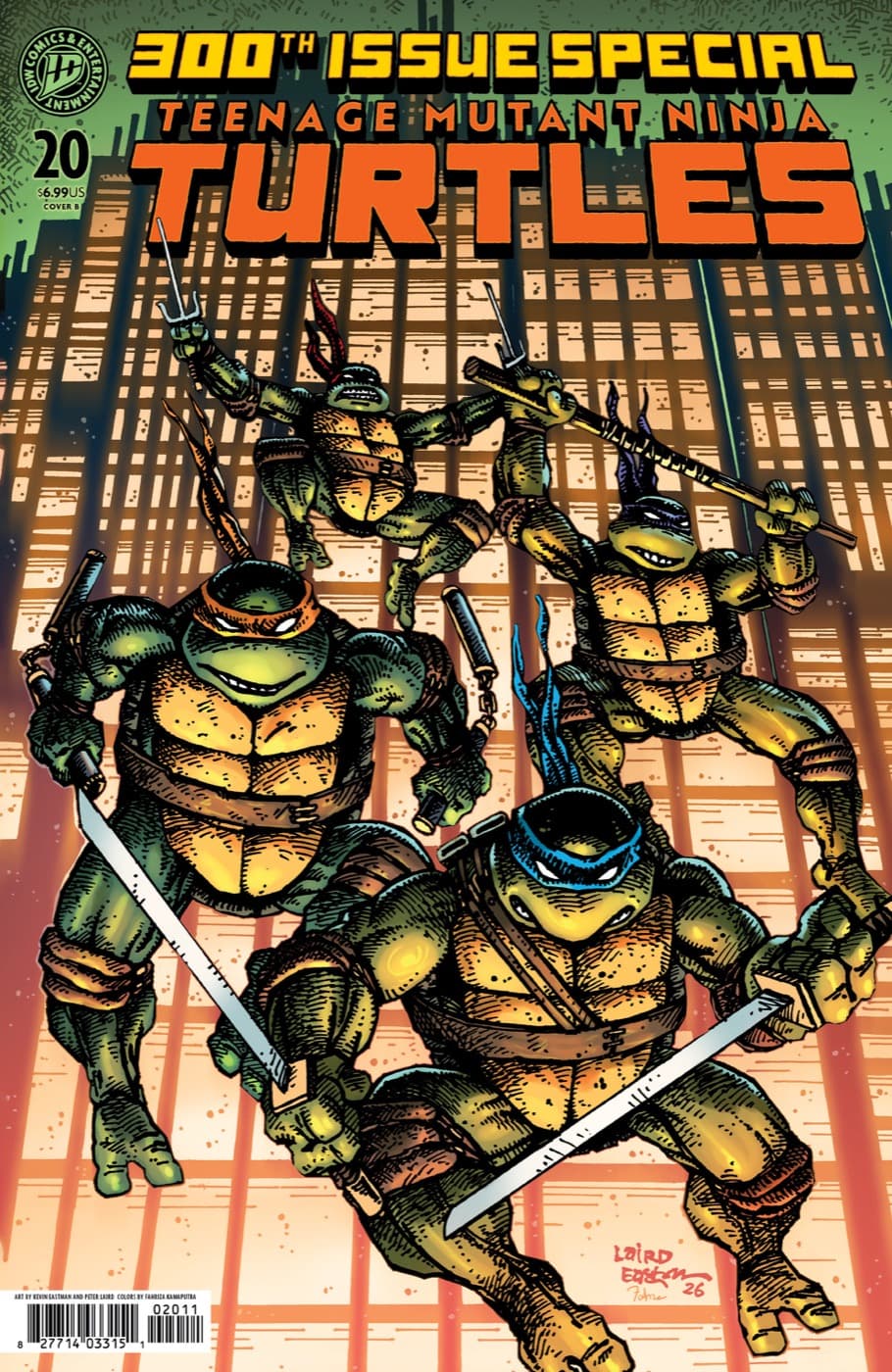 Cover for Teenage Mutant Ninja Turtles (2024)