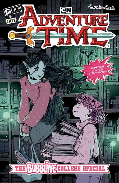 Cover für ADVENTURE TIME (2025) THE BUBBLINE COLLEGE SPECIAL # 1 (ONE SHOT)