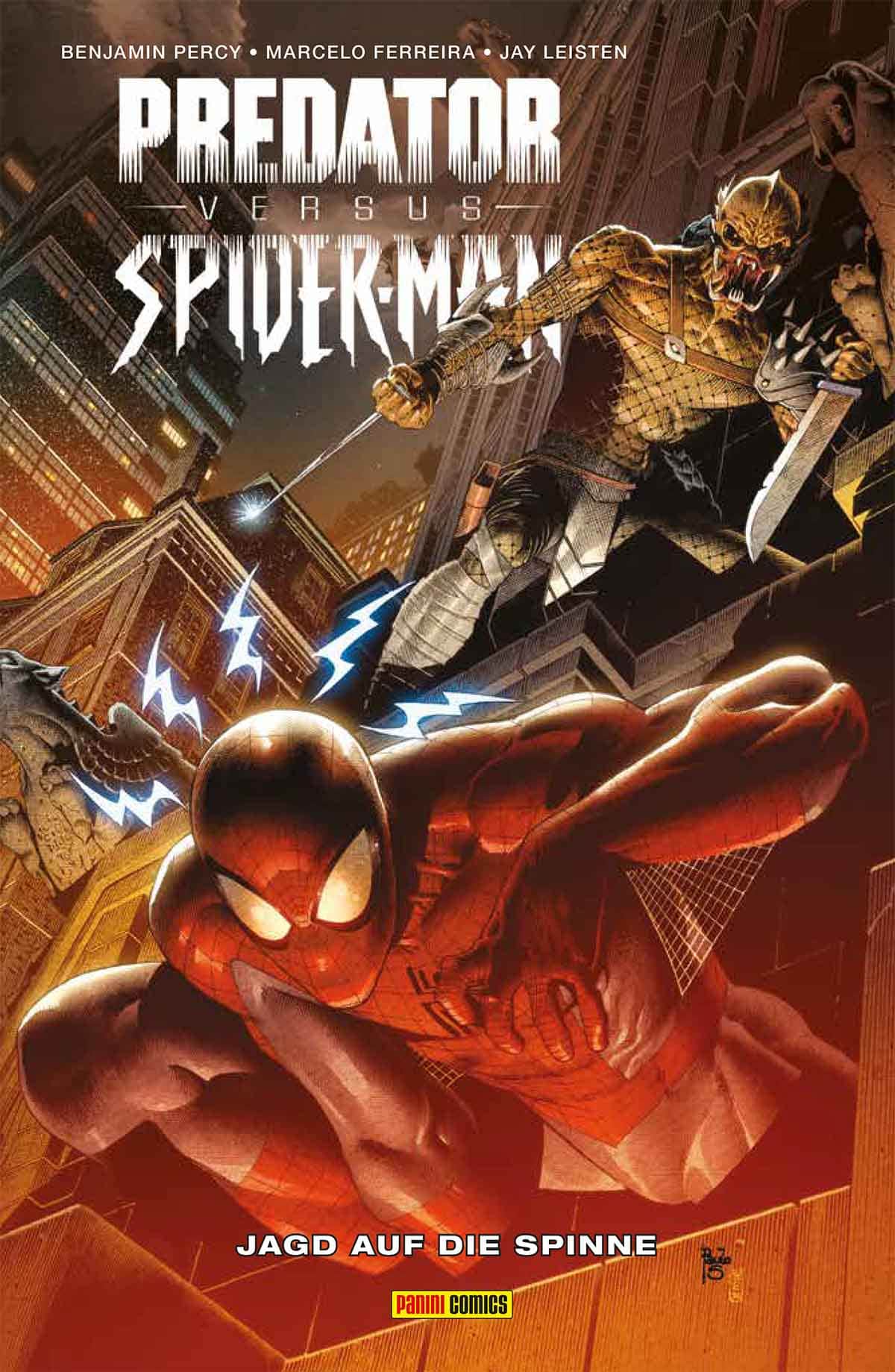Predator vs. Spider-Man Cover