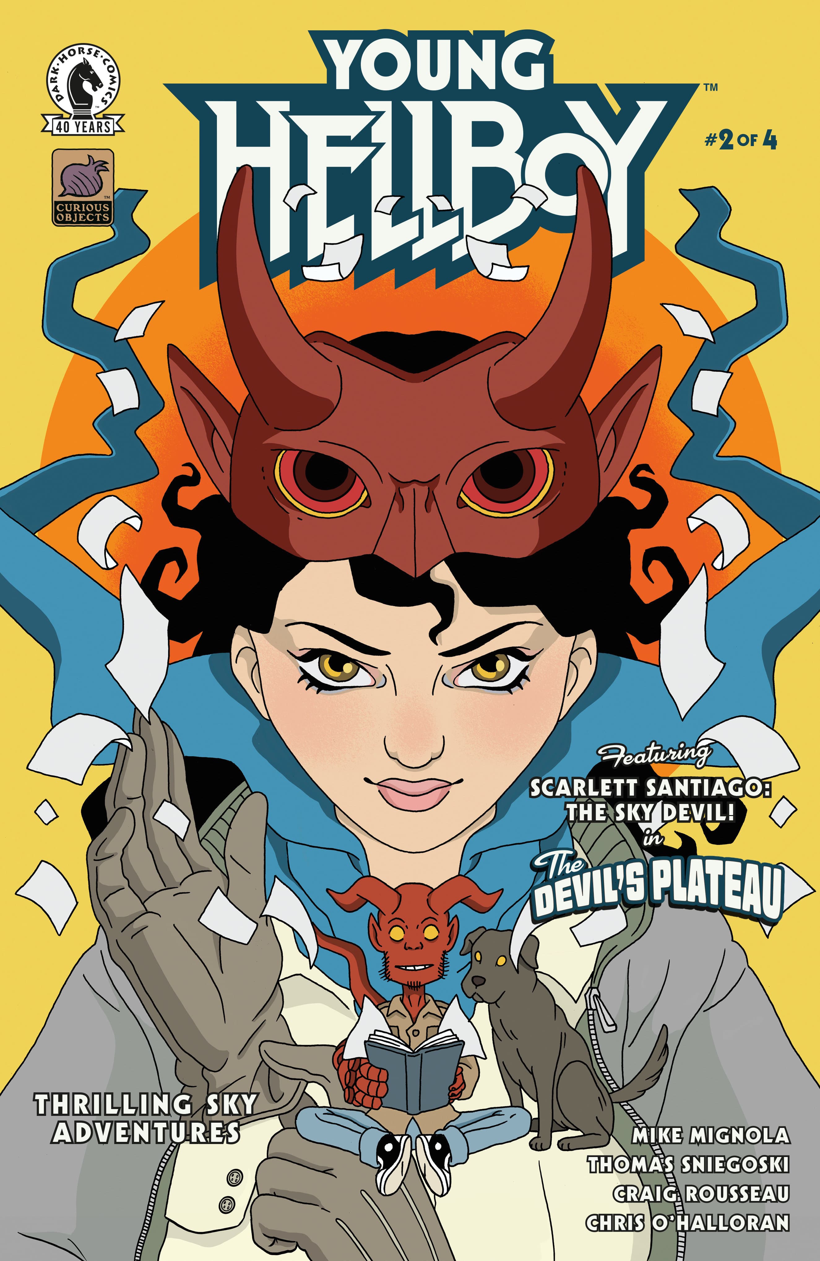Cover for Young Hellboy: Thrilling Sky Adventures