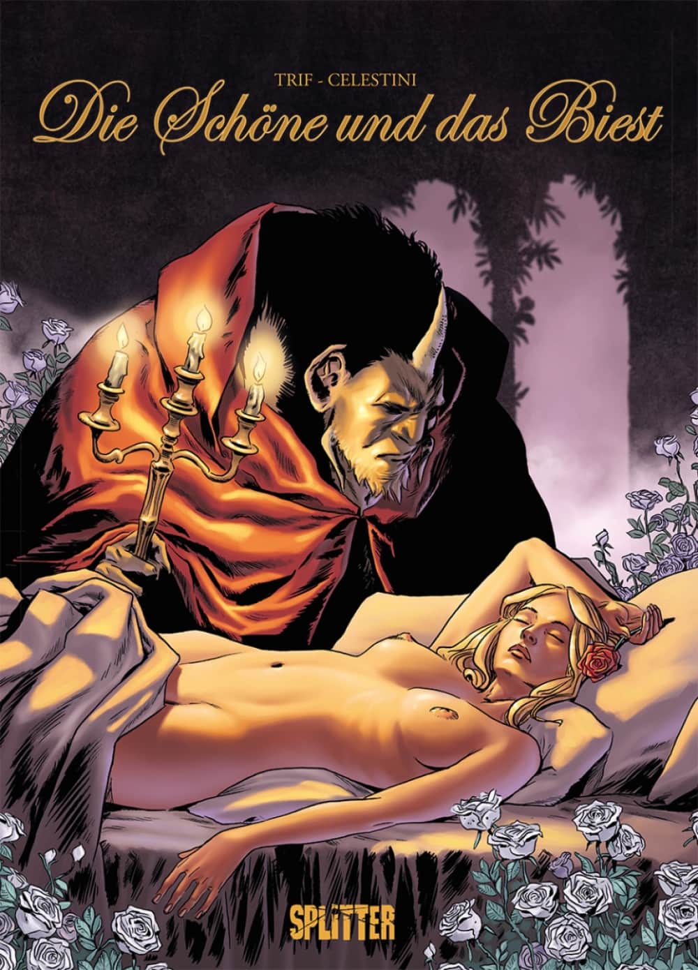 Die Schöne und das Biest - Eine erotische Graphic Novel Cover