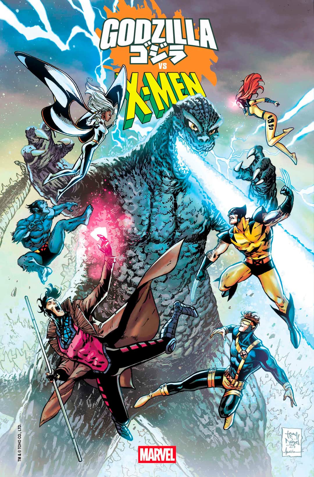 GODZILLA VS. X-MEN Cover