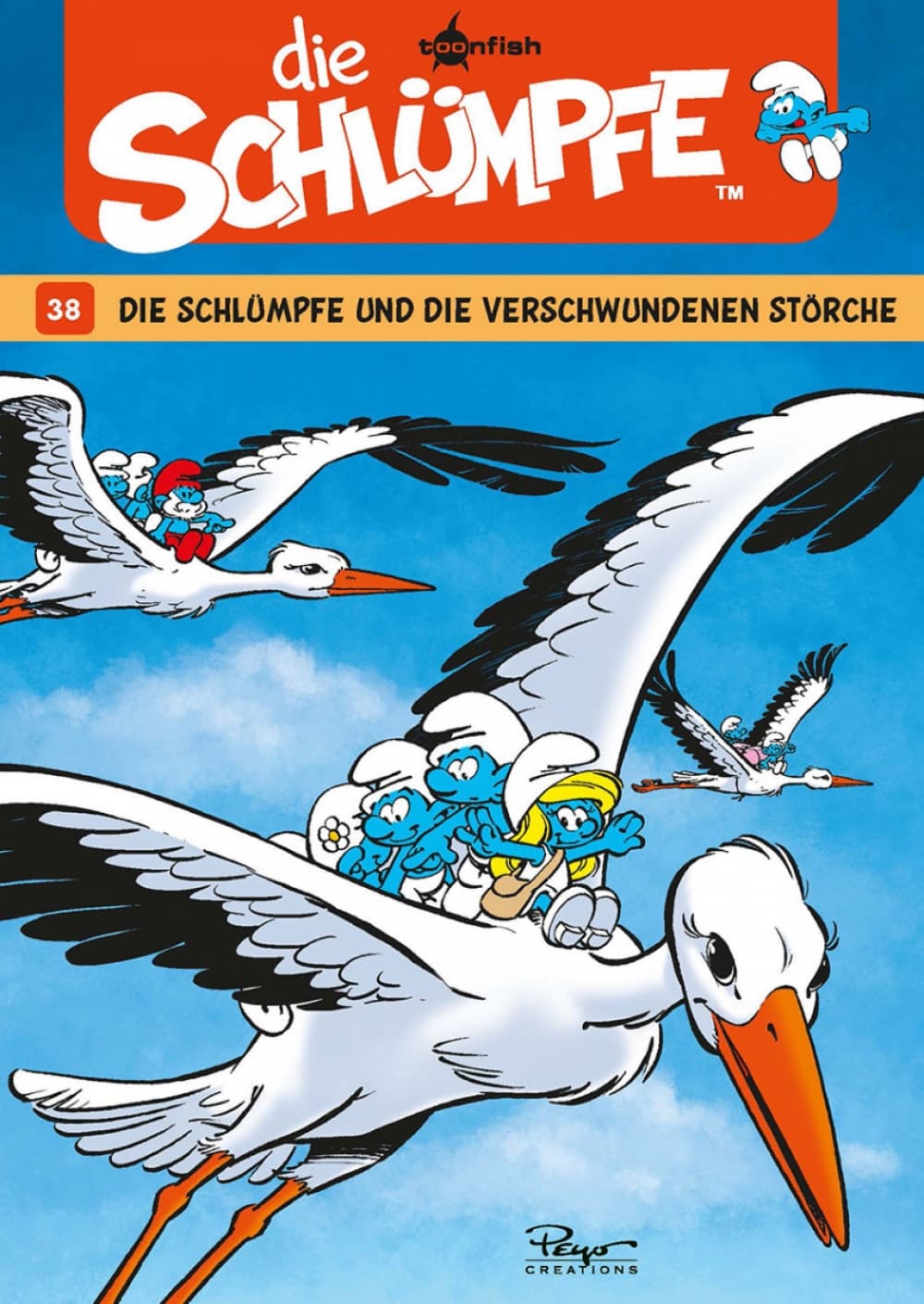 Cover für Die Schlümpfe 38