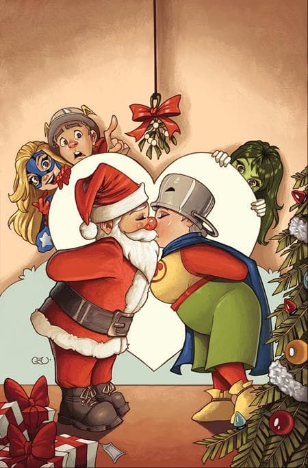 DC's I Saw Ma Hunkel Kissing Santa Claus