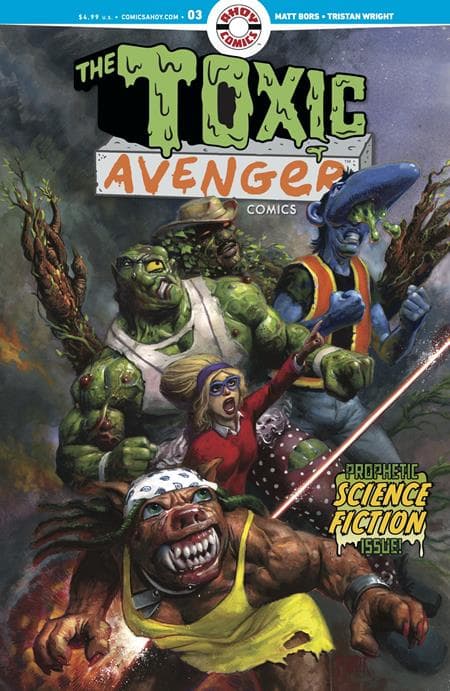 Cover für The Toxic Avenger Comics