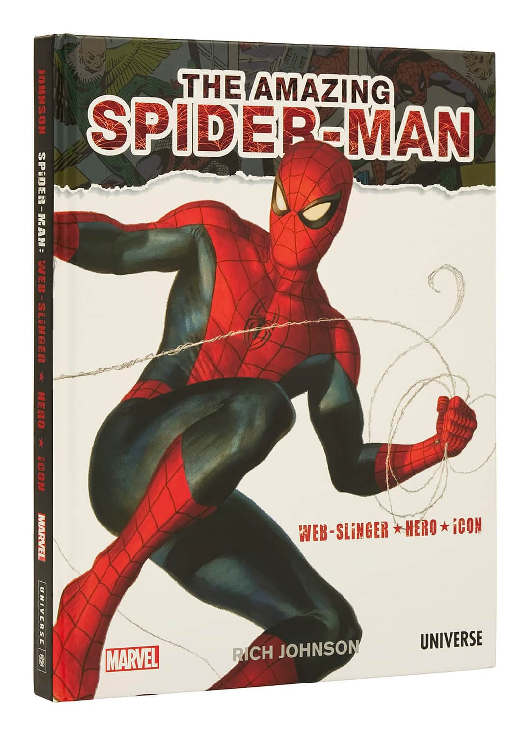 The Amazing Spider-Man: Web-Slinger, Hero, Icon Cover