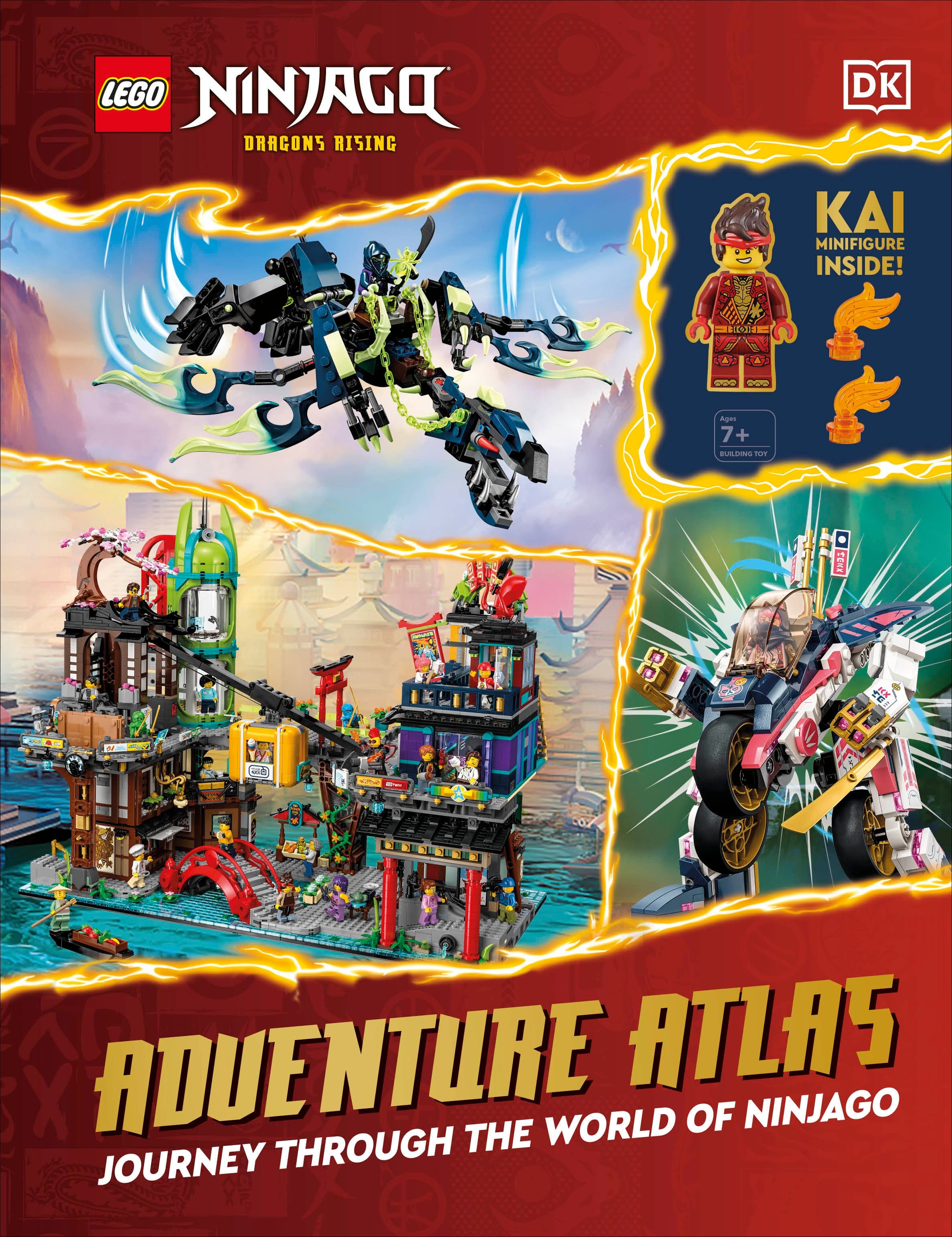 Cover für LEGO Ninjago Dragons Rising Adventure Atlas