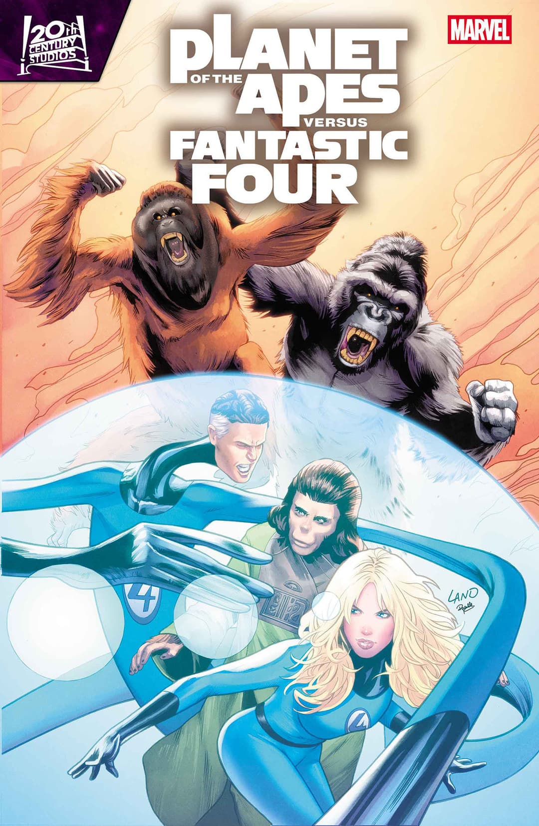 Cover für PLANET OF THE APES VS. FANTASTIC FOUR