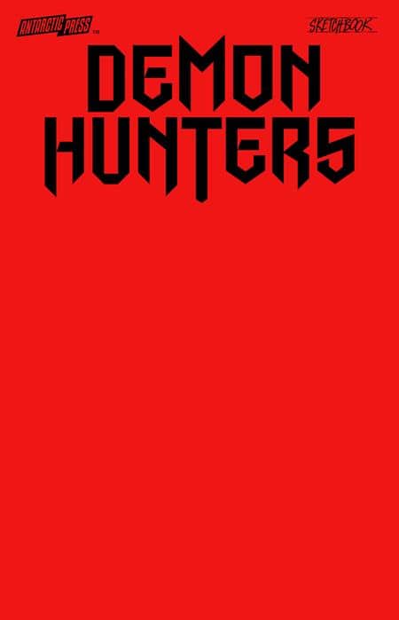 DEMON HUNTER SKETCHBOOK (ONE SHOT) BLOODLINE RED Cover