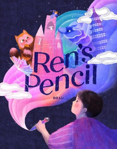 Cover für RENS PENCIL - A PICTURE BOOK