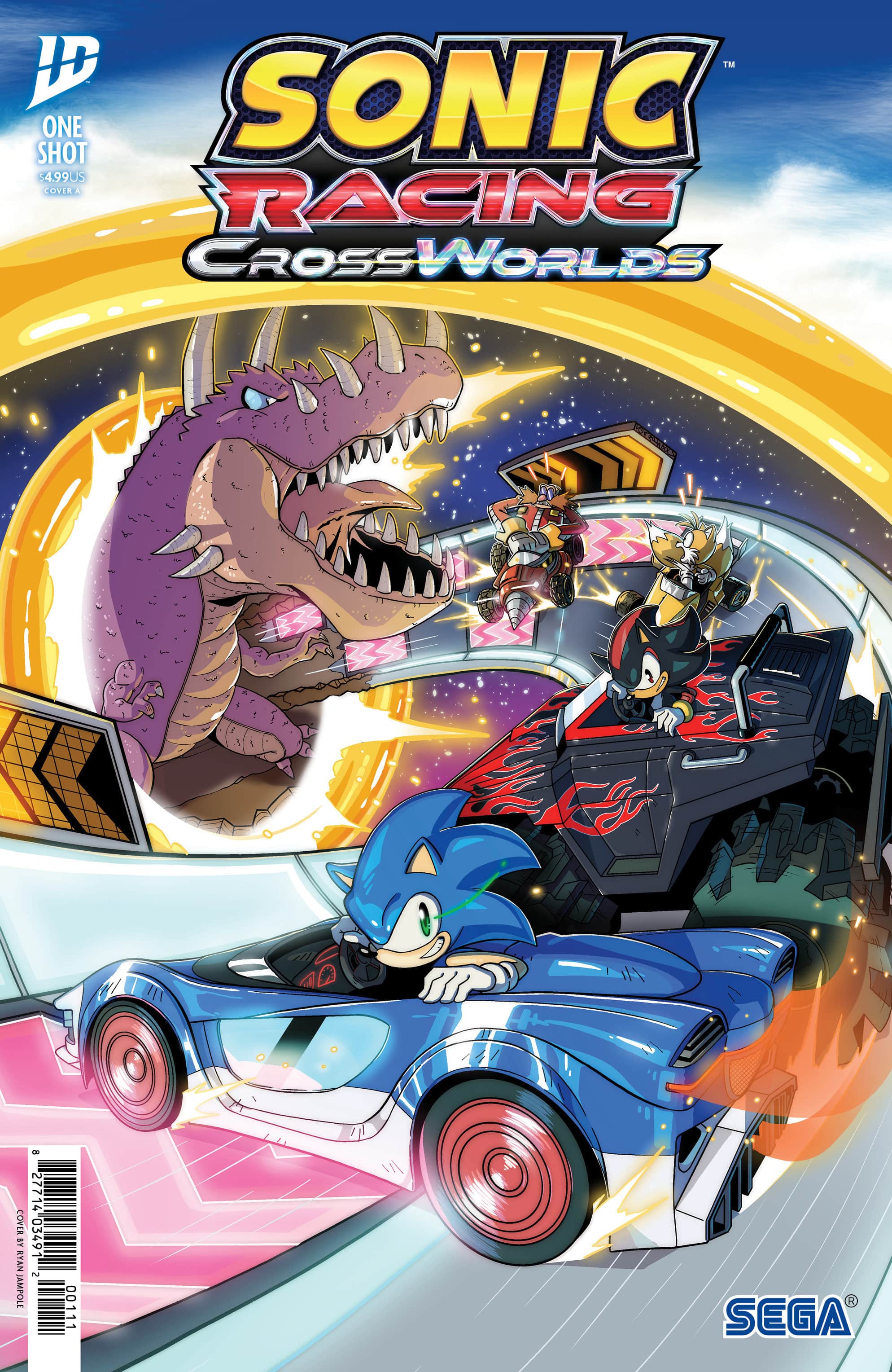 Sonic the Hedgehog: Sonic Racing CrossWorlds Cover