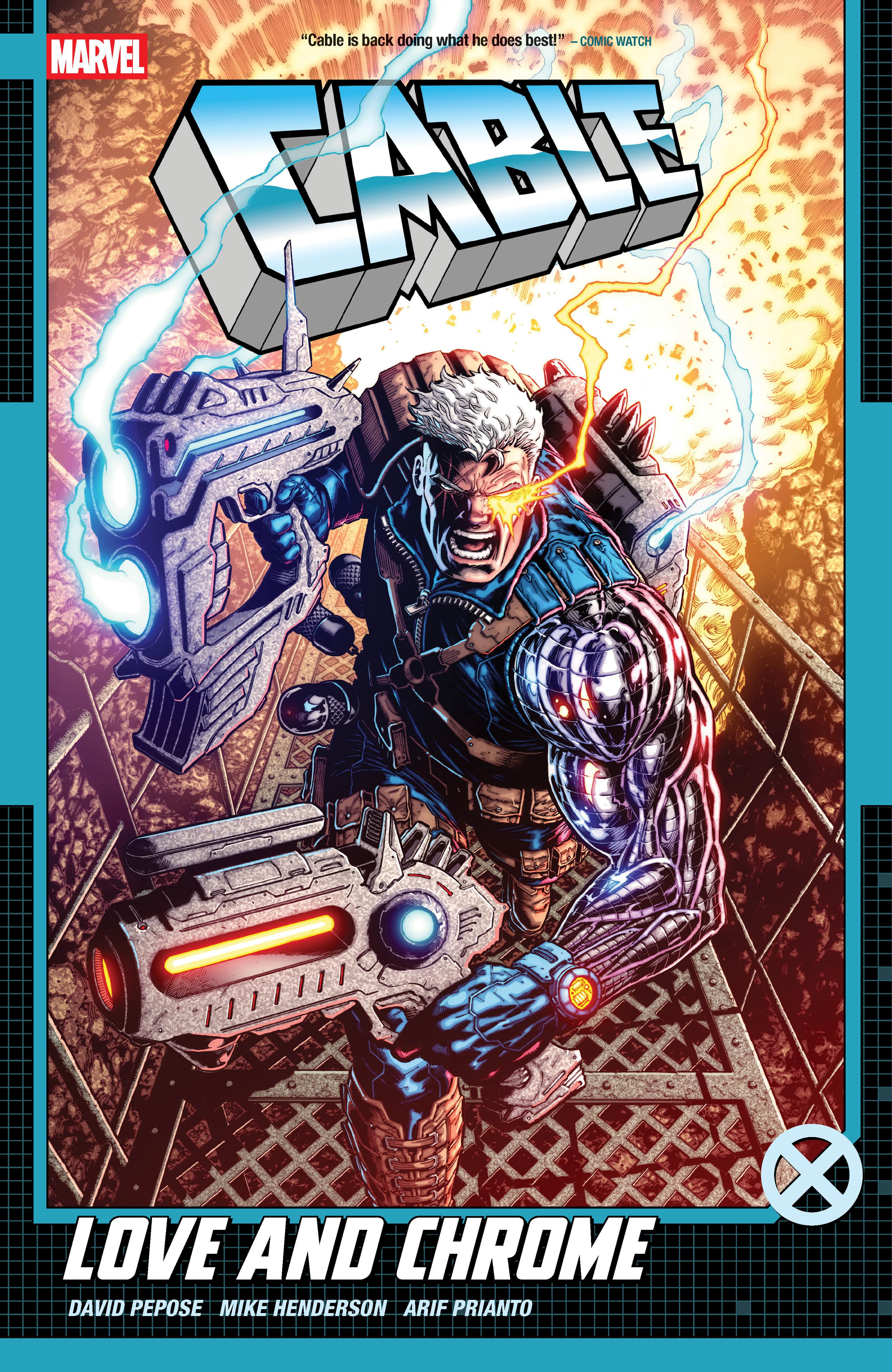 CABLE: LOVE AND CHROME Cover
