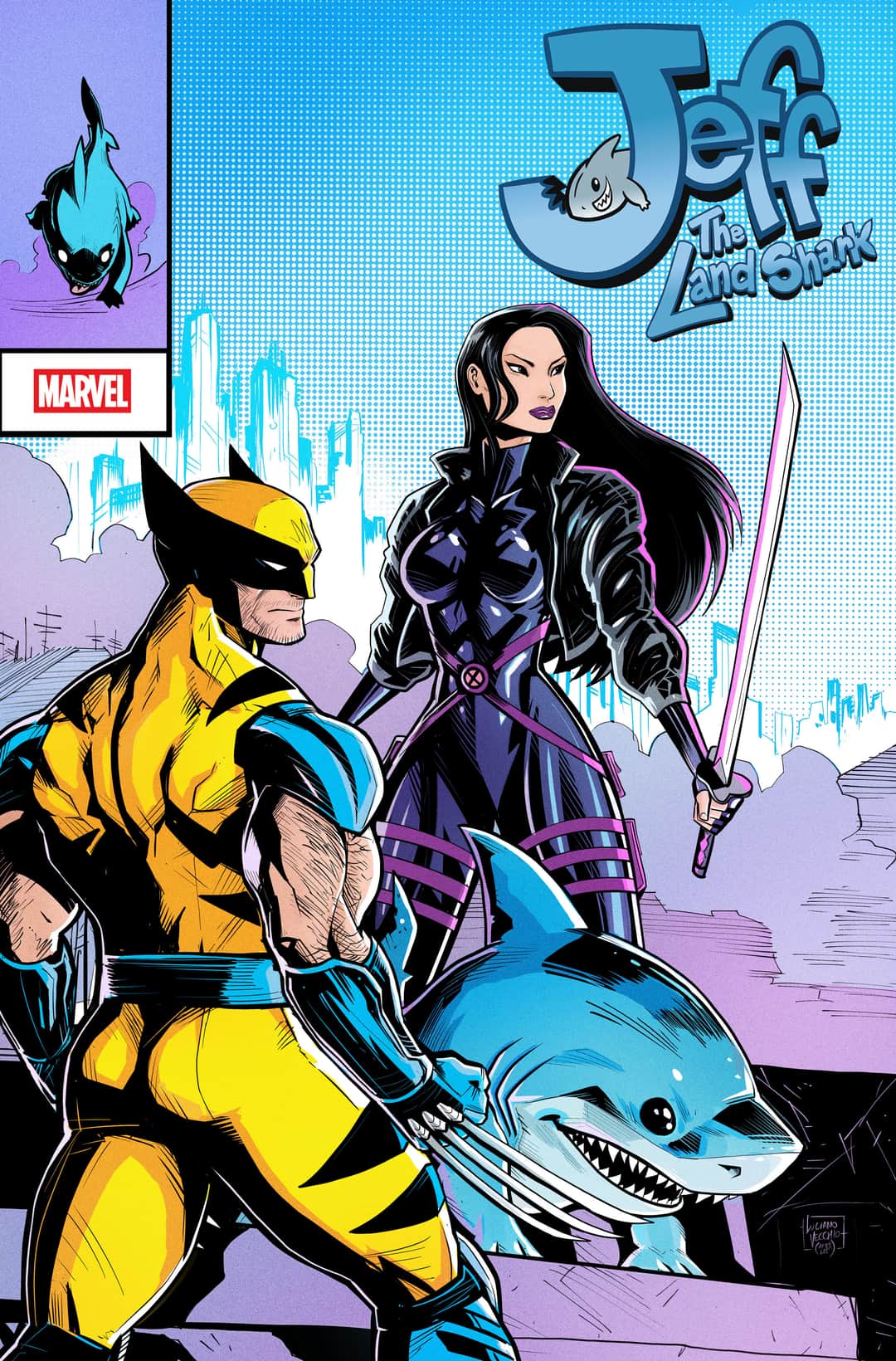 JEFF THE LAND SHARK LUCIANO VECCHIO VARIANT