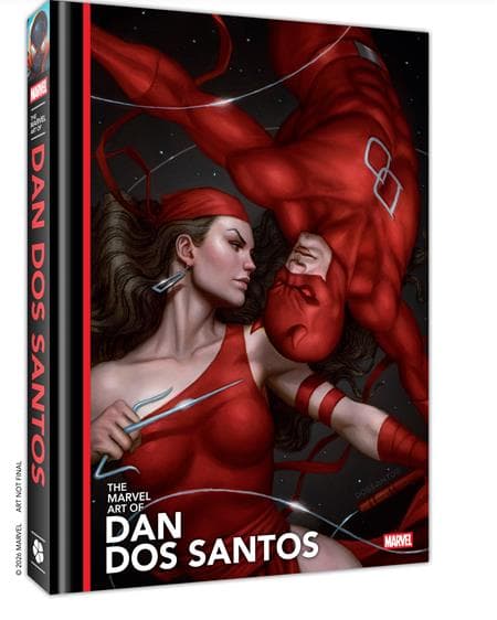 Cover für MARVEL ART OF DAN DOS SANTOS HC DIRECT MARKET ED