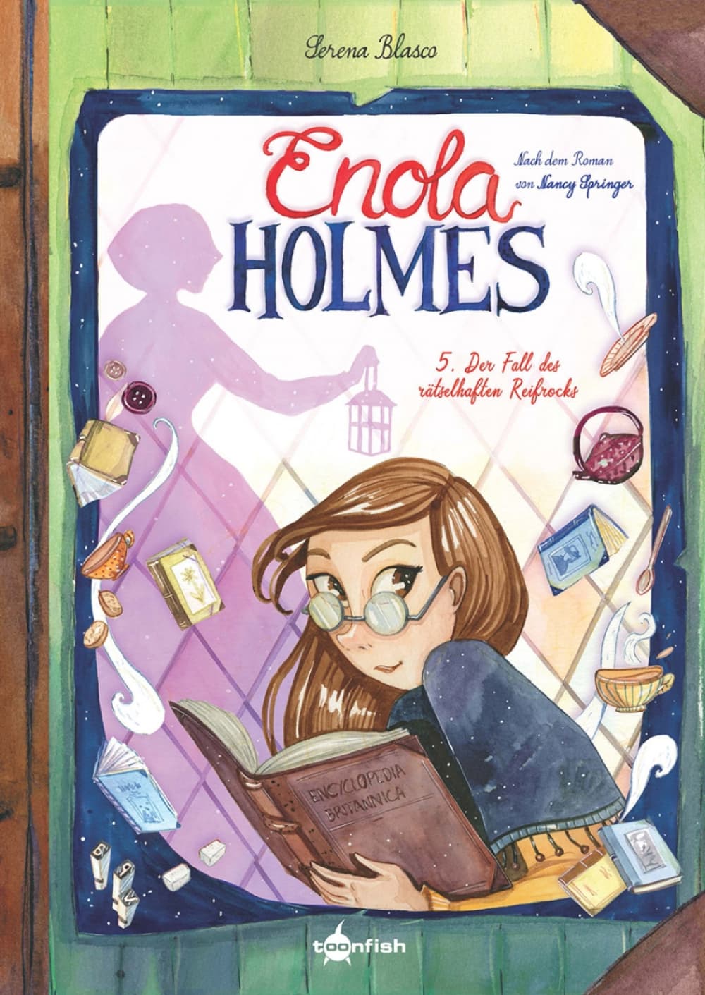 Cover für Enola Holmes 5