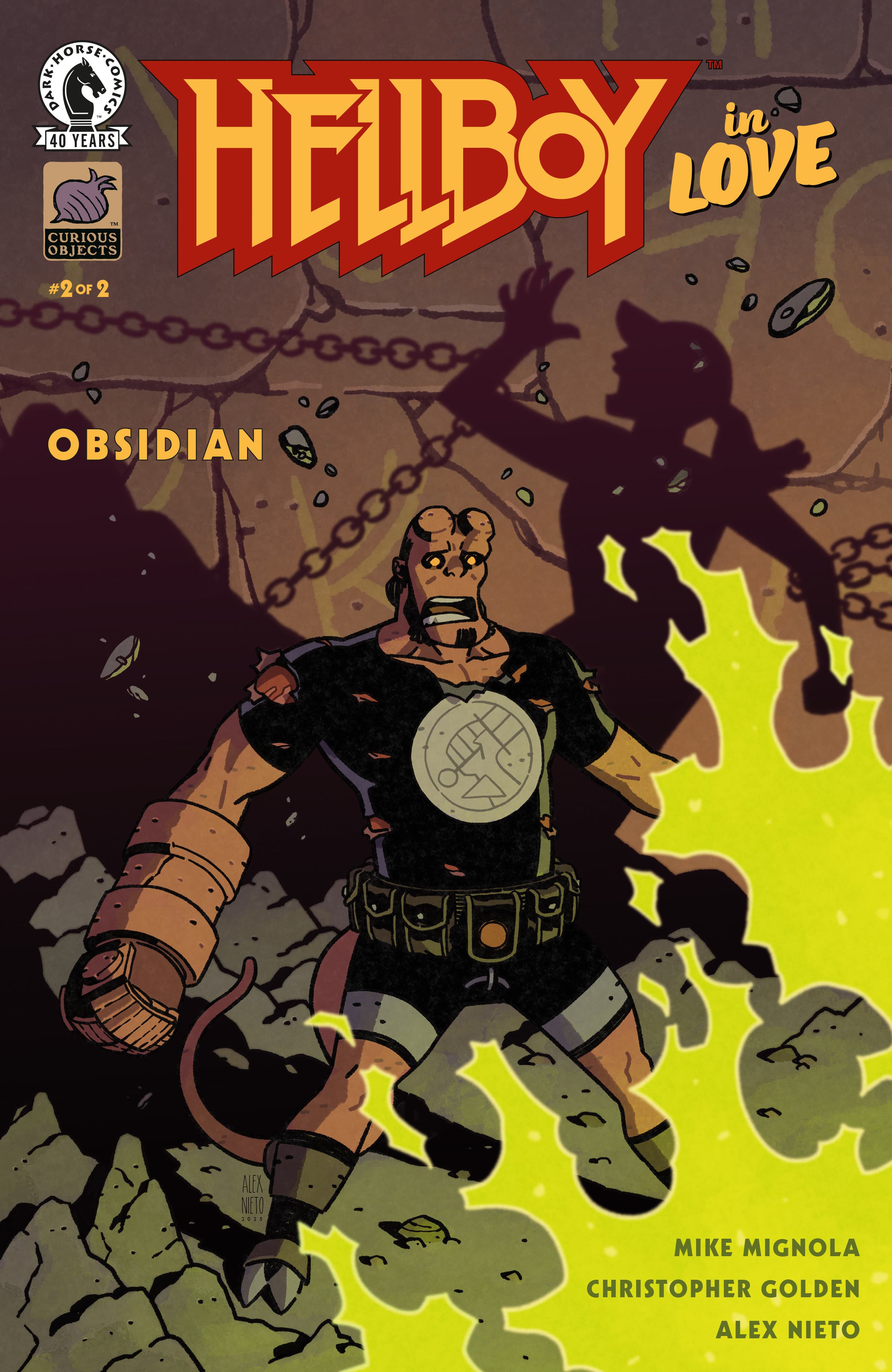 Cover für Hellboy in Love: Obsidian