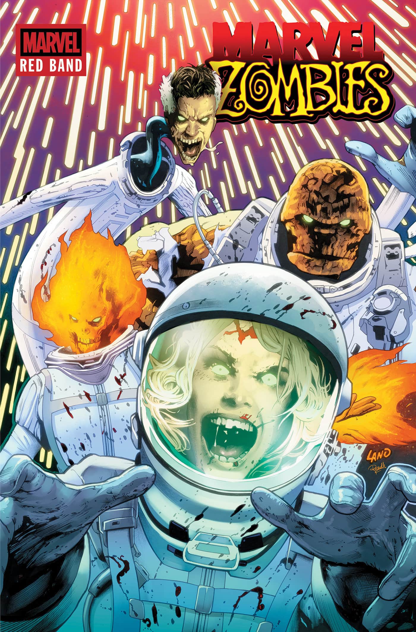 MARVEL ZOMBIES: RED BAND Cover