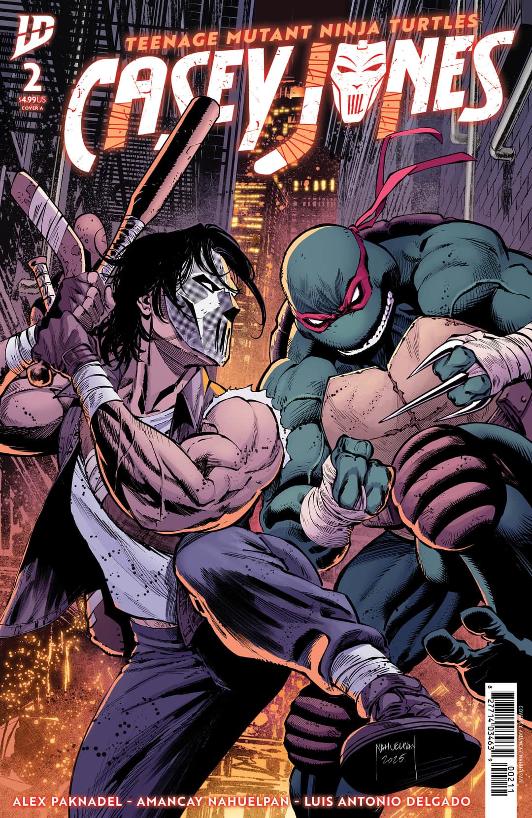 Teenage Mutant Ninja Turtles: Casey Jones Cover