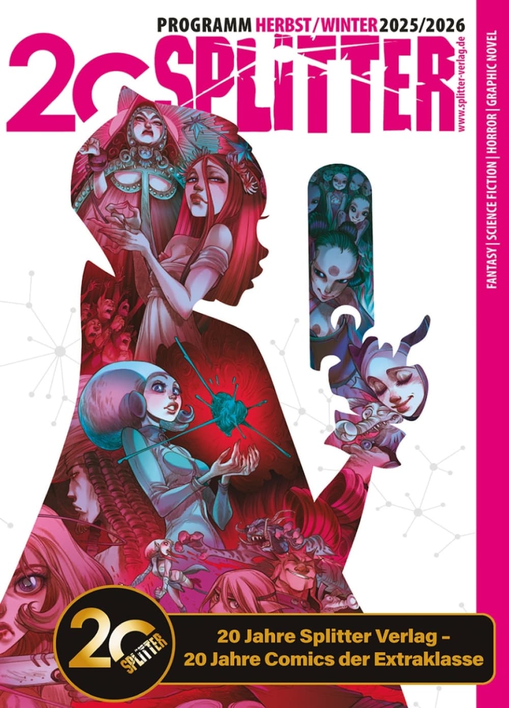 Cover für Splitter Katalog 2025/2026