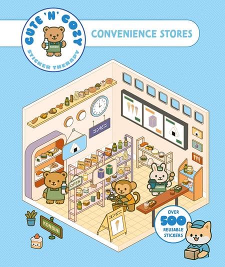 Cover für CUTE N COZY STICKER THERAPY TP CONVENIENCE STORES