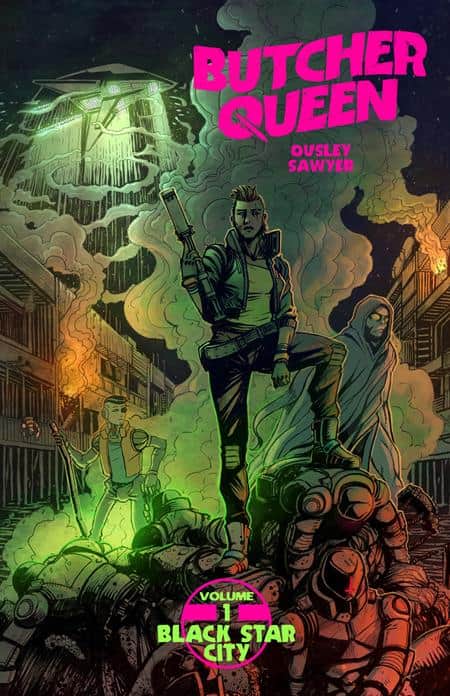 BUTCHER QUEEN TP VOL 01 BLACK STAR CITY Cover