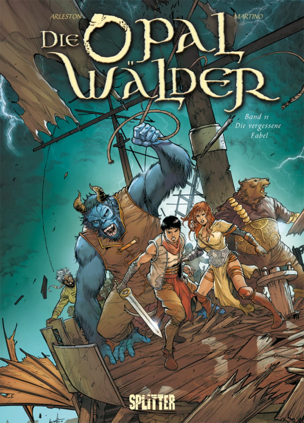 Cover für Die Opalwälder 11